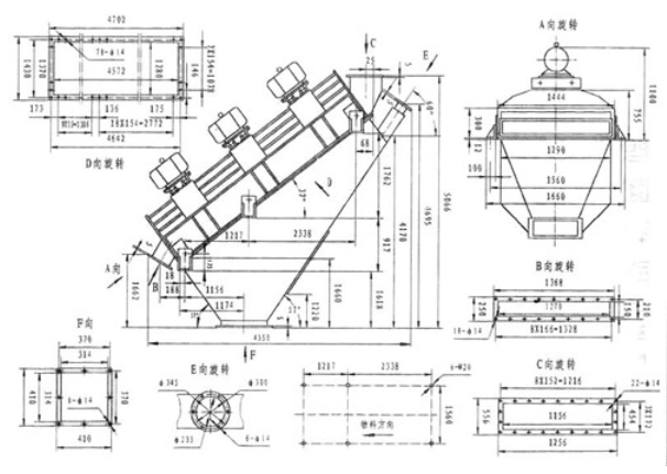五層高頻脫水疊層篩