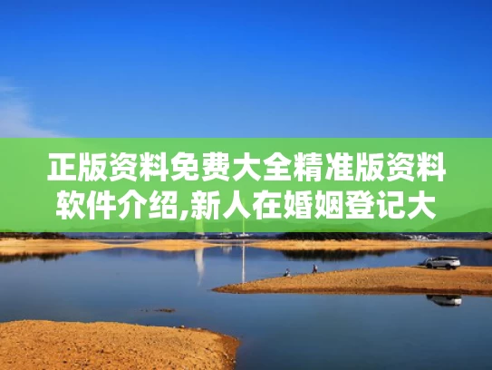 正版资料免费大全精准版资料软件介绍,新人在婚姻登记大厅打架？系摆拍