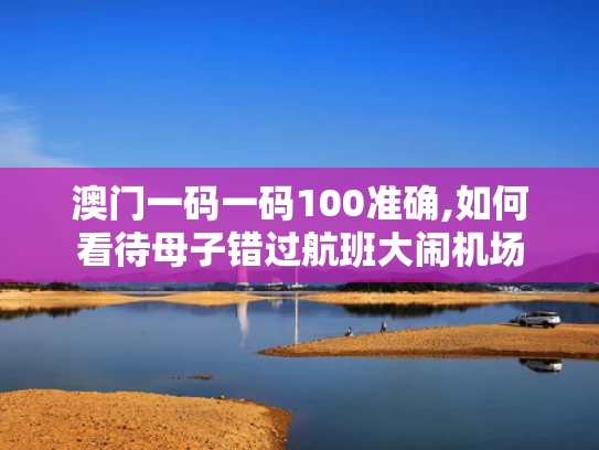 澳门一码一码100准确,如何看待母子错过航班大闹机场