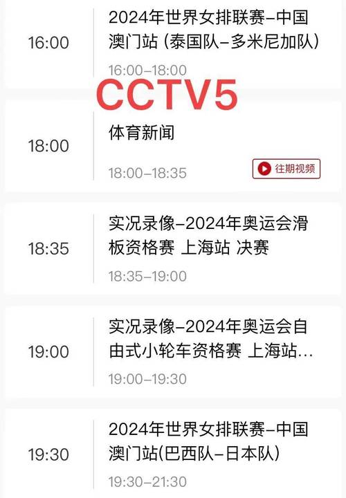 cctv5+体育赛事时间,（CCTV5+体育赛事时间表）